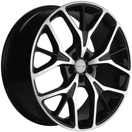 Диски Khomen KHW 2012 8x20 5*120 ET40 DIA59.5 Black-FP Литой