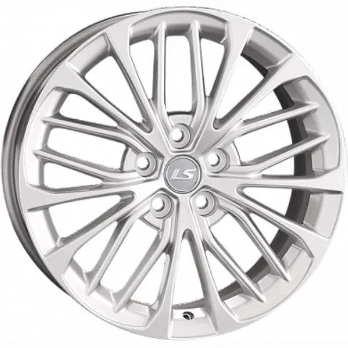 Диски  LS 1306 8x18 5*114.3 ET50 DIA60.1 Silver Литой купить 