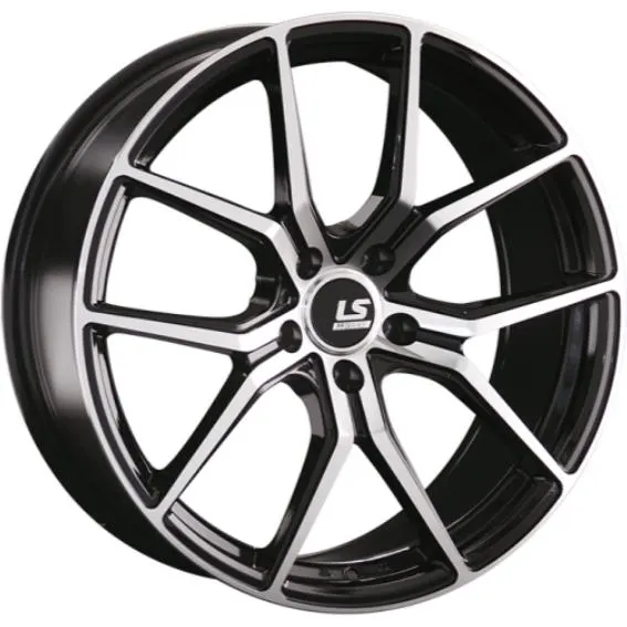 Диски LS FlowForming RC47 8.5x19 5*114.3 ET45 DIA67.1 BKF Литой