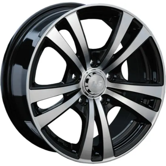 Диски LS 141 6.5x15 5*110 ET35 DIA65.1 BKF Литой