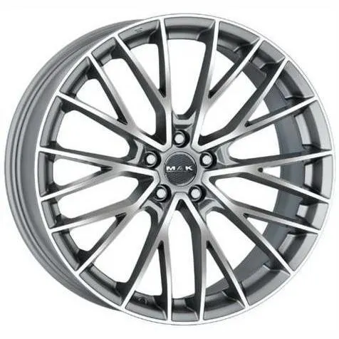 Диски  MAK Speciale-D 9.5x19 5*110 ET42 DIA65.1 Graphite Mirror Face Литой купить 