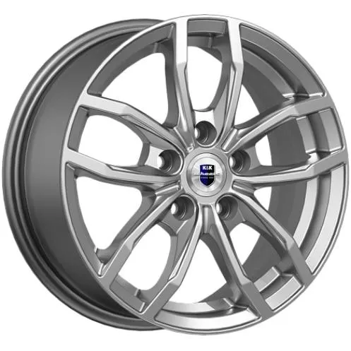 Диски K&K Фрост 6.5x15 5*100 ET45 DIA67.1 Дарк платинум Литой