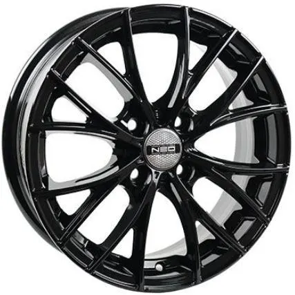 Диски  Neo 573 6x15 4*100 ET45 DIA54.1 BL Литой купить 