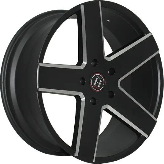 Диски Harp Y-15 9x22 5*112 ET32 DIA71.6 Satin Black Precision Milling Литой