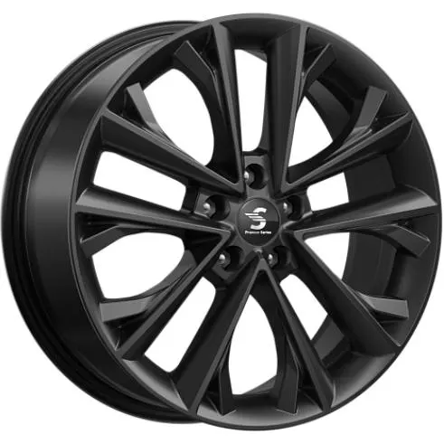 Диски Скад КР012 7x18 5*114.3 ET45 DIA66.1 Fury black Литой