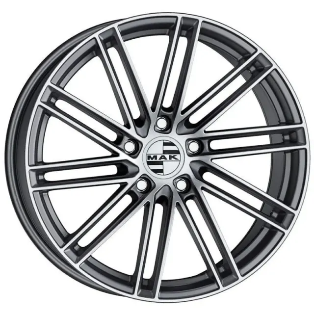 Диски MAK Leipzig-D 10.5x20 5*130 ET55 DIA71.6 Gunmetal Mirror Face Литой