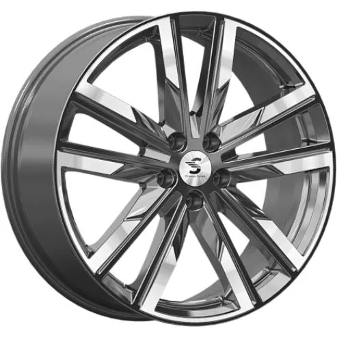 Диски  Скад КР014 8x20 5*108 ET39 DIA60.1 Diamond gloss graphite Литой купить 