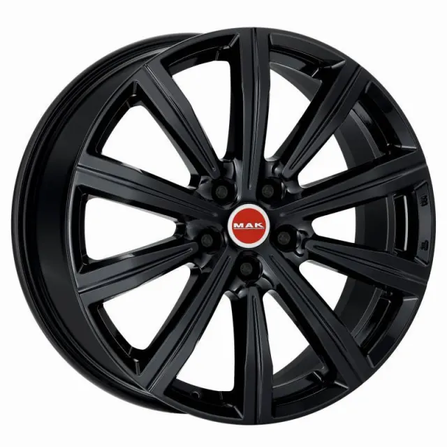 Диски MAK Birmingham 8.5x19 5*108 ET45 DIA63.3 Gloss Black Литой