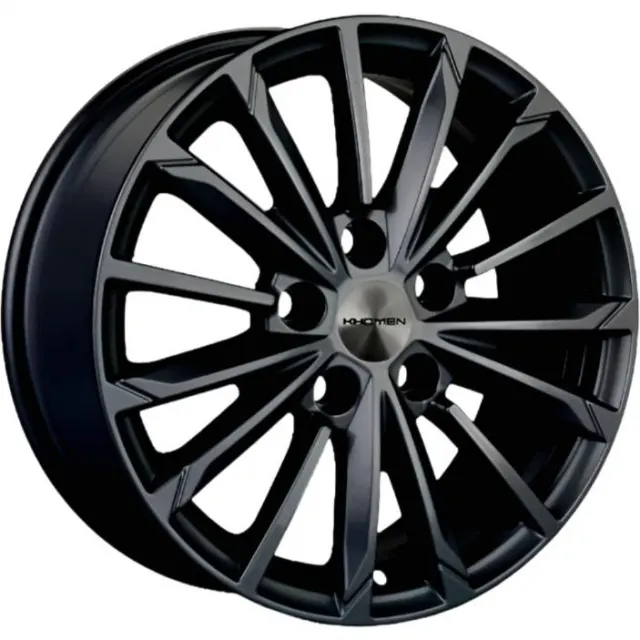 Диски Khomen KHW 1611 6.5x16 5*108 ET45 DIA60.1 Black Литой