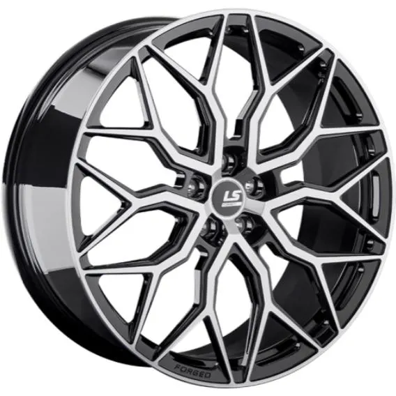 Диски LS Forged FG13 9.5x22 5*108 ET48 DIA63.3 BKF Кованый