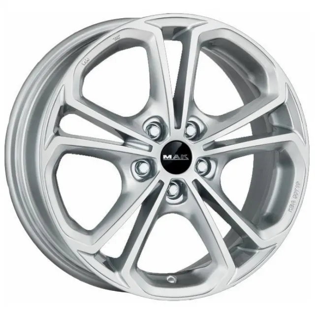 Диски MAK Hessen 7x17 5*112 ET42 DIA76.1 Silver Литой