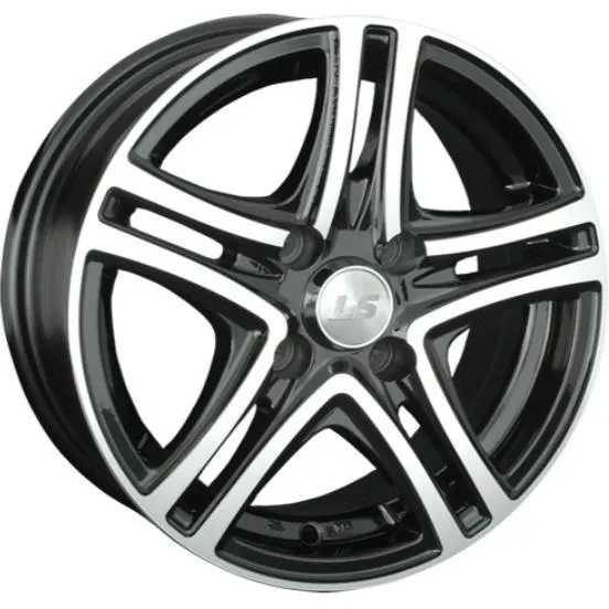 Диски LS 570 6.5x15 5*108 ET45 DIA63.3 BKF Литой