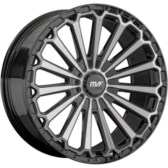 Диски LS FlowForming RC80 9x20 6*139.7 ET25 DIA100.1 BKF Литой