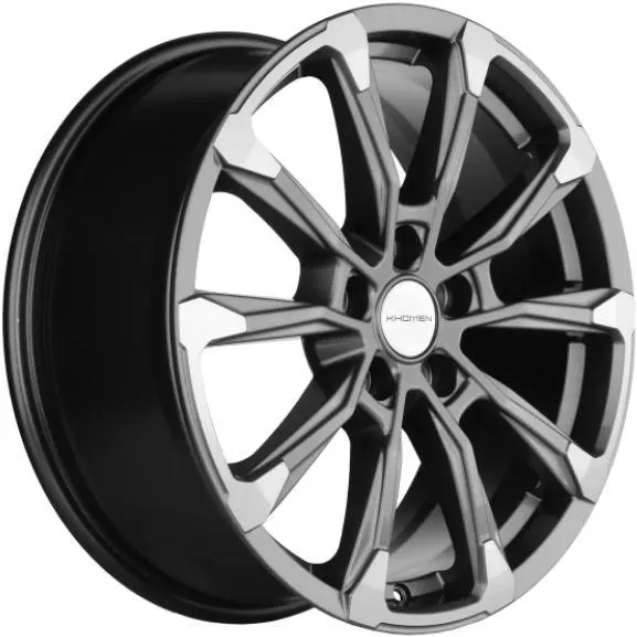 Диски Khomen KHW 1808 7.5x18 5*110 ET40 DIA67.1 Gray-FP Литой