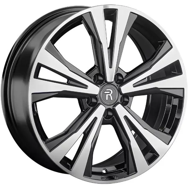 Диски Replay MR351 7x18 5*112 ET46 DIA66.6 BKF Литой