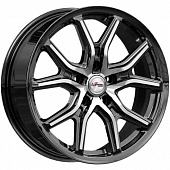 Диски iFree Страйк 6.5x17 5*112 ET38 DIA57.1 Блэк Джек Литой
