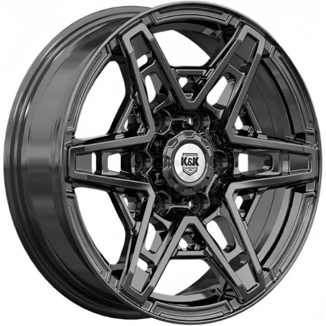 Диски K&K Блэкберн 8x17 6*139.7 ET30 DIA106.1 Кварц Литой