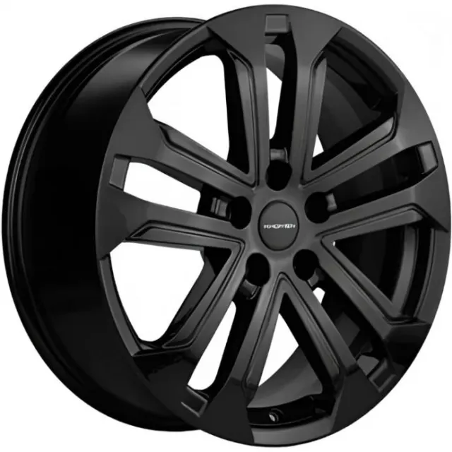 Диски Khomen KHW 1803 7x18 5*110 ET50 DIA63.3 Black Литой