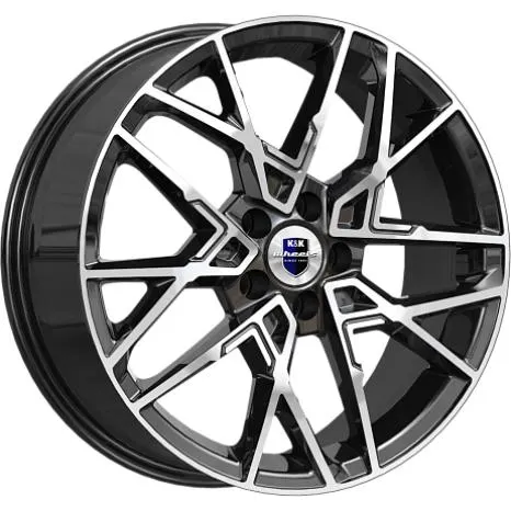 K&K Вудроф 7x18 5*114.3 ET53 DIA54.1 Дарк платинум Литой