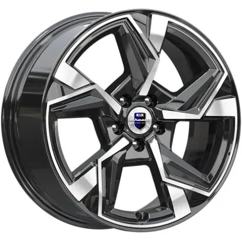 Диски K&K Кайан 7.5x18 5*110 ET37 DIA65.1 Алмаз черный Литой