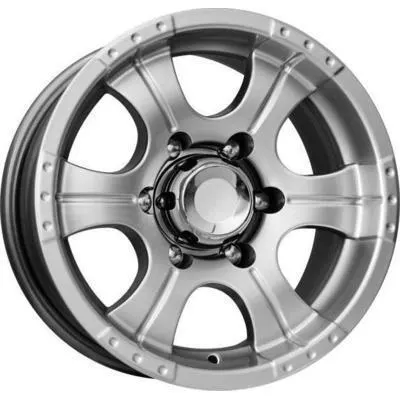 Диски K&K Байконур 7x15 6*139.7 ET20 DIA110.1 Блэк платинум Литой