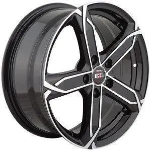 Диски  Alcasta M19 5.5x14 4*100 ET43 DIA60.1 BKF Литой купить 