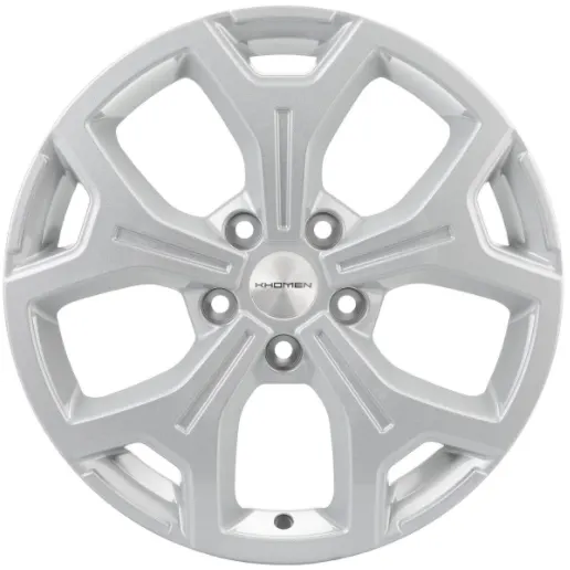 Диски Khomen KHW 1710 6.5x17 5*120 ET55 DIA65.1 F-Silver Литой