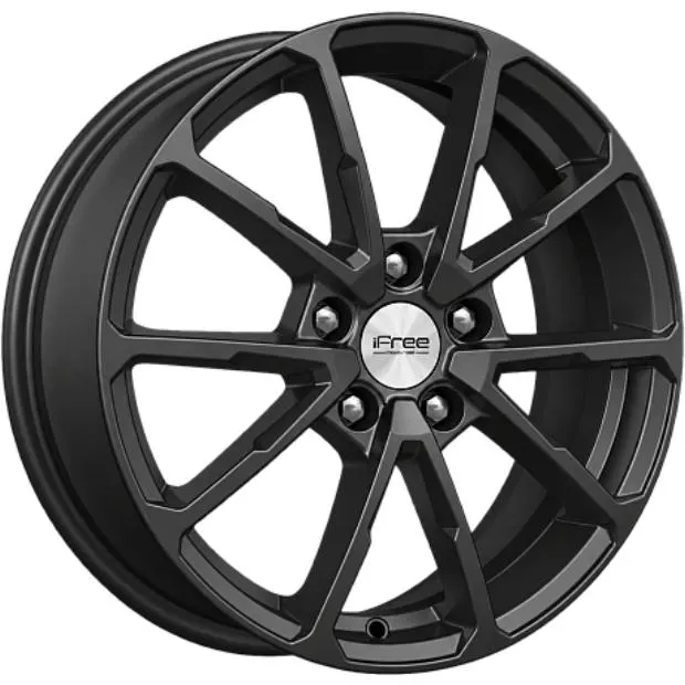 Диски iFree Skibidi 6.5x17 5*114.3 ET49 DIA67.1 Блэк мэт Литой