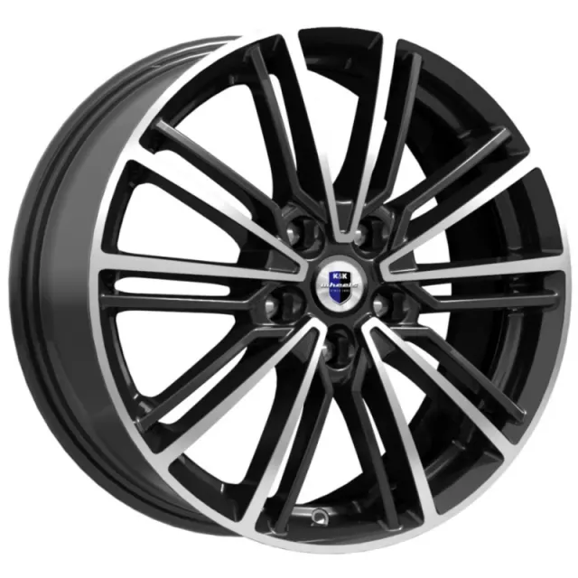Диски K&K Эрфурт 7x17 5*110 ET48 DIA63.3 Алмаз черный Литой