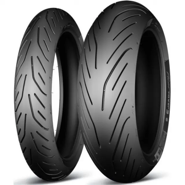 Летние мотошины Michelin Pilot Power 3 190/55 R17 75W Задняя Спорт