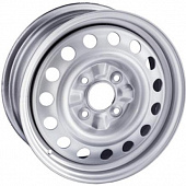 Диски Trebl 4700T 5x13 4*100 ET38 DIA57.1 Silver Штампованный