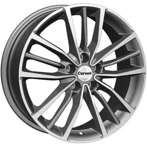 Диски Carwel Крет 7x18 5*112 ET43 DIA57.1 AGR Литой