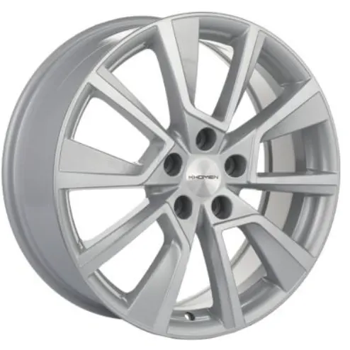 Диски  Khomen KHW 1802 7x18 5*114.3 ET35 DIA60.1 F-Silver-FP Литой купить 