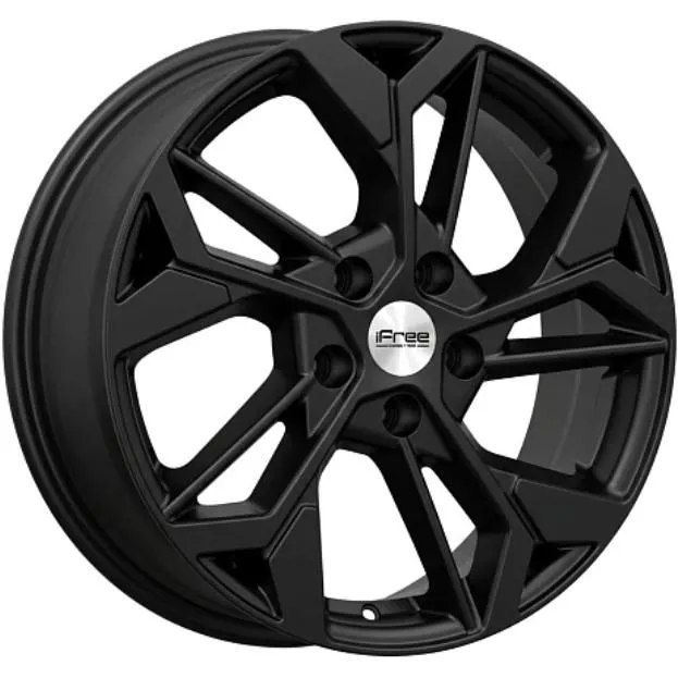 Диски iFree КС1062 6.5x17 5*114.3 ET45 DIA66.1 Блэк мэт Литой