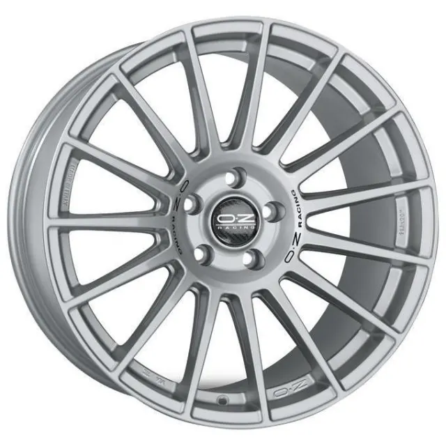 Диски OZ Superturismo Dakar 11x20 5*130 ET48 DIA71.6 Matt Race Silver Black Lettering Литой