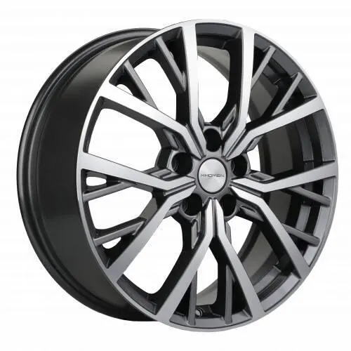 Диски  Khomen KHW 1806 7x18 5*114.3 ET40 DIA64.1 Gray-FP Литой купить 
