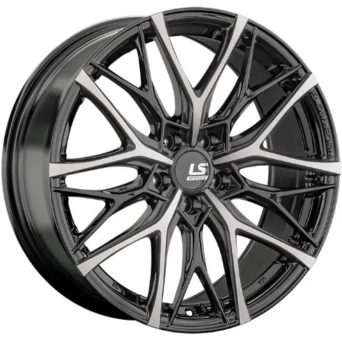 Диски  LS FlowForming RC84 8x18 5*108 ET36 DIA65.1 BKF Литой купить 