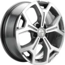 Диски  Khomen KHW 1710 6.5x17 5*108 ET33 DIA60.1 Gray-FP Литой купить 