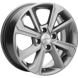 Диски  Khomen KHW 1501 6x15 4*98 ET36 DIA58.6 Gray Литой купить 