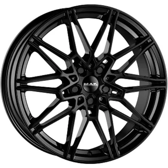 Диски MAK Koenig 8x20 5*112 ET45 DIA66.6 Gloss Black Литой