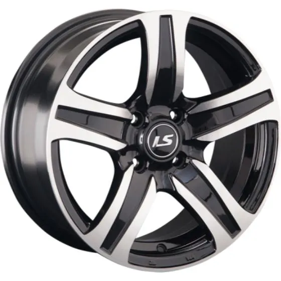 Диски LS 145 6.5x15 5*100 ET38 DIA57.1 BKF Литой