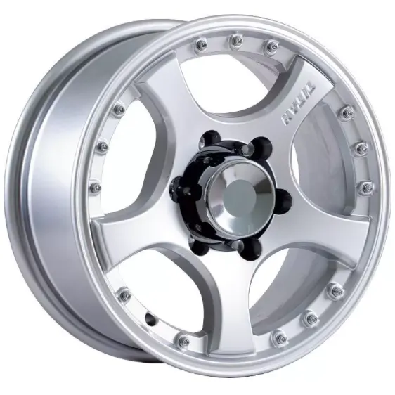 Диски Скад Титан 7x16 5*139.7 ET20 DIA109.7 Сильвер Литой