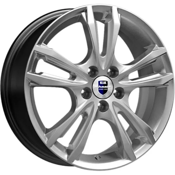 Диски K&K Samara 6x16 4*114.3 ET40 DIA67.1 Elite silver Литой
