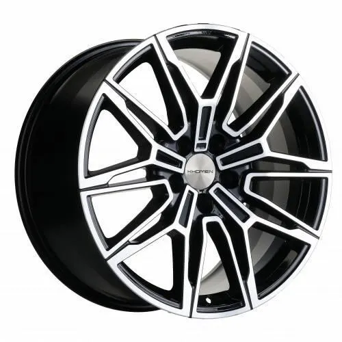 Khomen KHW 1904 9.5x19 5*112 ET40 DIA66.6 Black Matt MR Литой