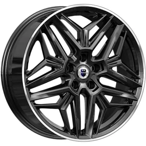 Диски K&K Колумб 7x19 5*108 ET47 DIA60.1 Алмаз черный Литой