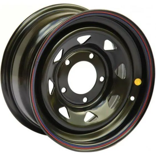 Диски Off Road Wheels Niva 6.5x16 5*139.7 ET35 DIA98 Black Штампованный