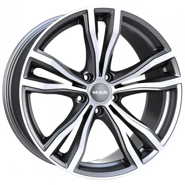 Диски MAK X-Mode 9x19 5*120 ET18 DIA74.1 Gunmetal Mirror Face Литой
