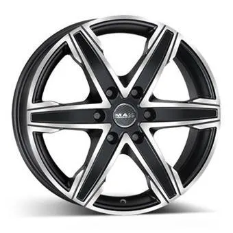 Диски MAK King 6 6.5x16 6*130 ET62 DIA84.1 Ice Black Литой