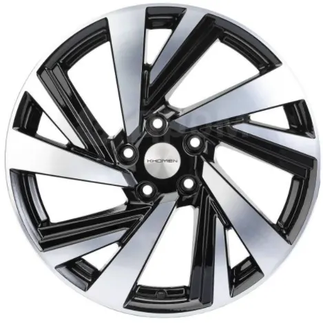 Диски  Khomen KHW 1801 7.5x18 5*114.3 ET50 DIA67.1 Black-FP Литой купить 