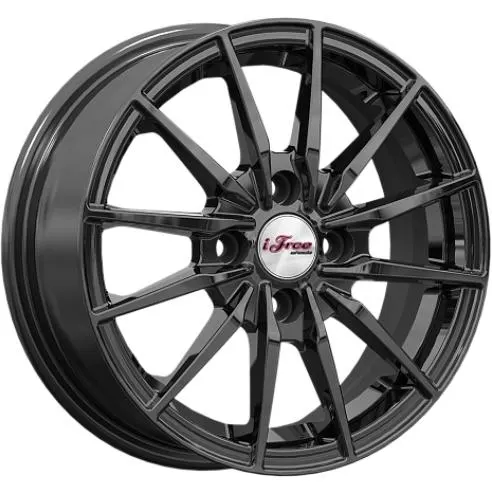 Диски  iFree Финчер 5.5x14 4*100 ET39 DIA56.6 BK Литой купить 